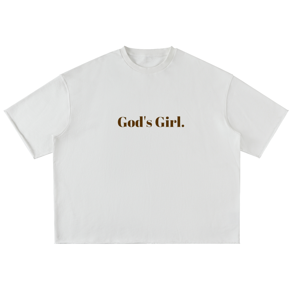 GOD'S GIRL WASHED T-SHIRT